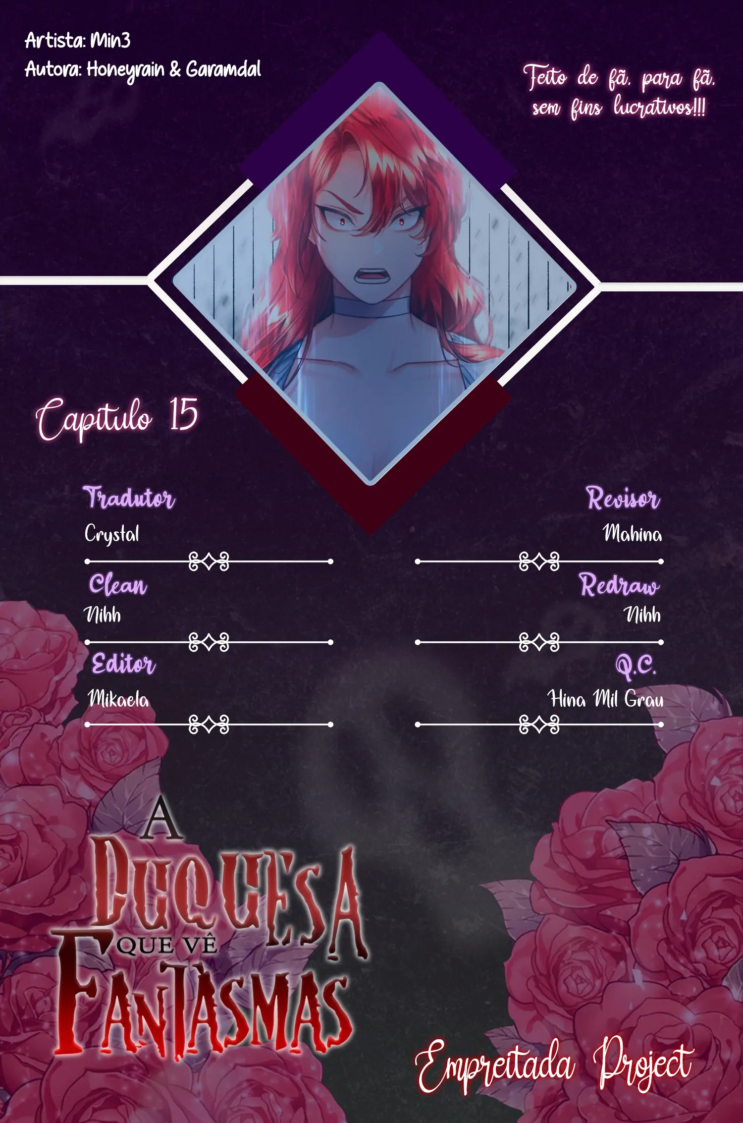 A Duquesa que vê Fantasmas (Completo)-Chapter 15